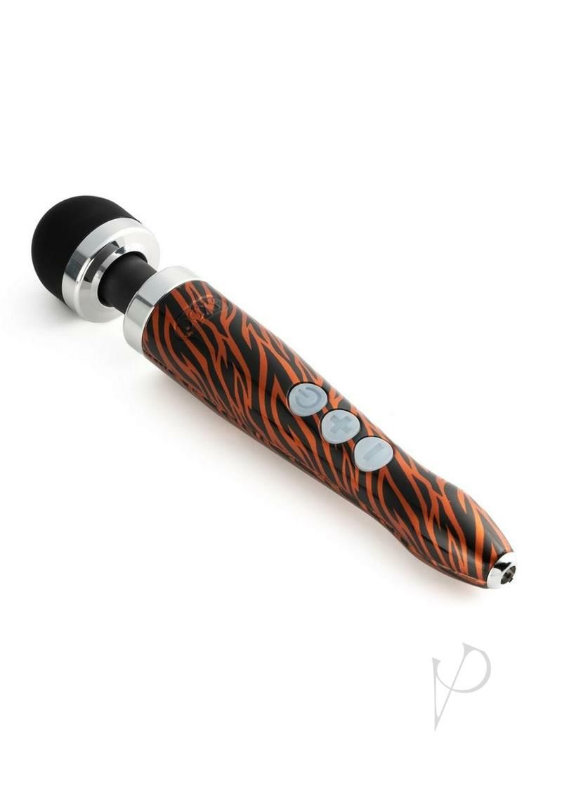 Body Massagers | Doxy Die Cast 3R Wand Rechargeable Vibrating Body Massager – Tiger Pattern Body Massagers Body Massagers