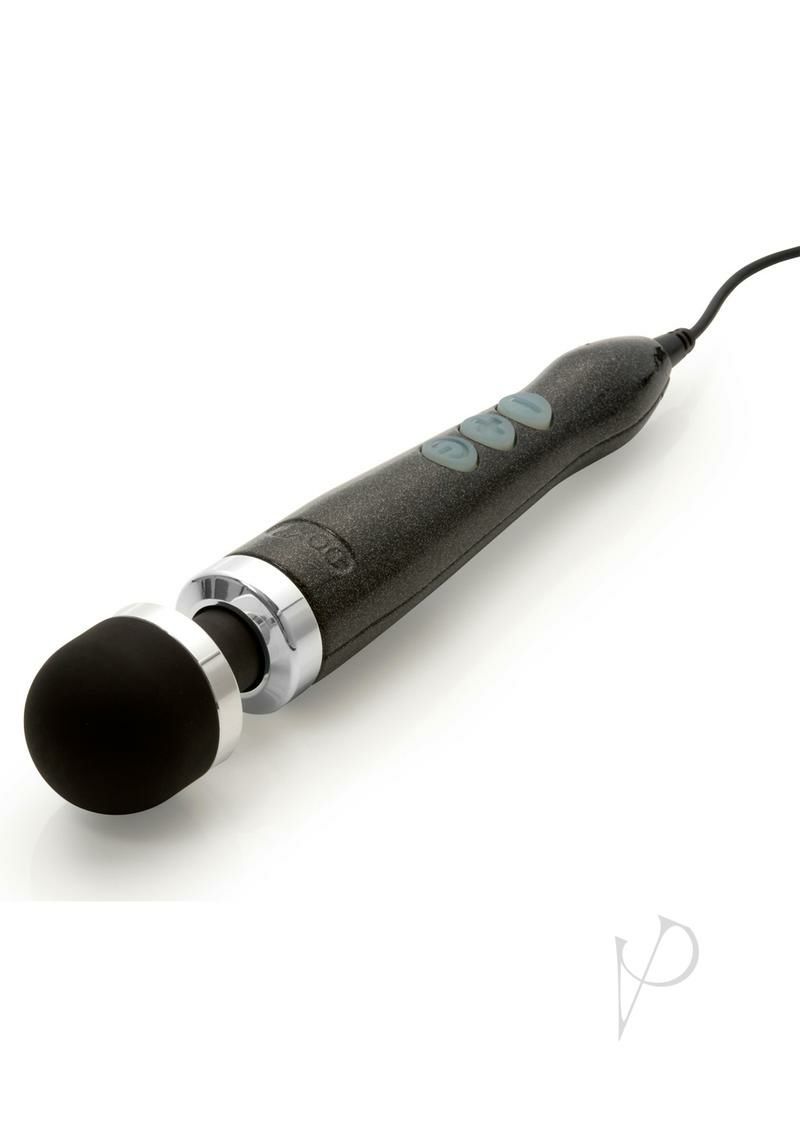 Body Massagers | Doxy Number 3 Disco Black Multi Speed Massager Vibrating Black Body Massagers Body Massagers