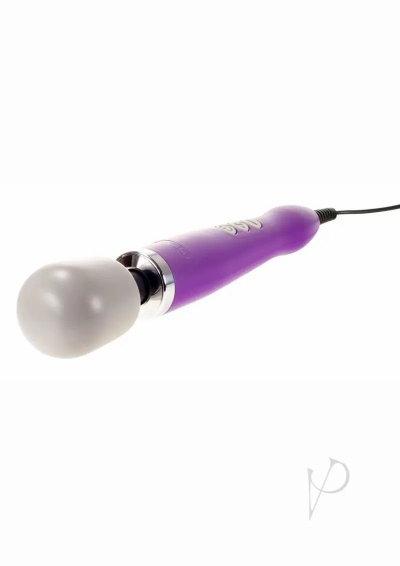 Body Massagers | DOXY Plug-In Vibrating Wand Body Massager Purple Body Massagers Body Massagers