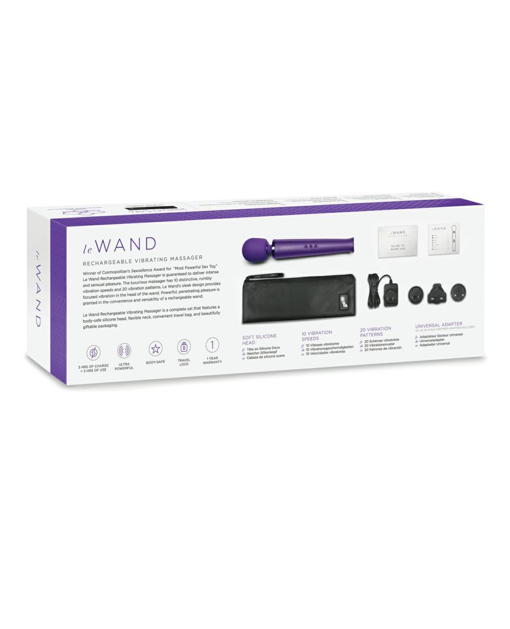 Body Massagers | Le Wand Rechargeable Massager – Purple Body Massagers Body Massagers