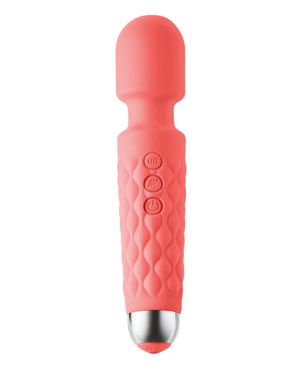 Body Massagers | Luv Inc. 8" Large Wand – Coral Body Massagers Body Massagers