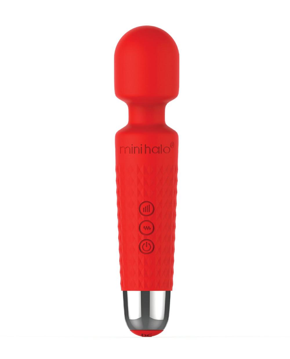 Body Massagers | Mini Halo Wireless 20x Wand – Red Rose Body Massagers Body Massagers