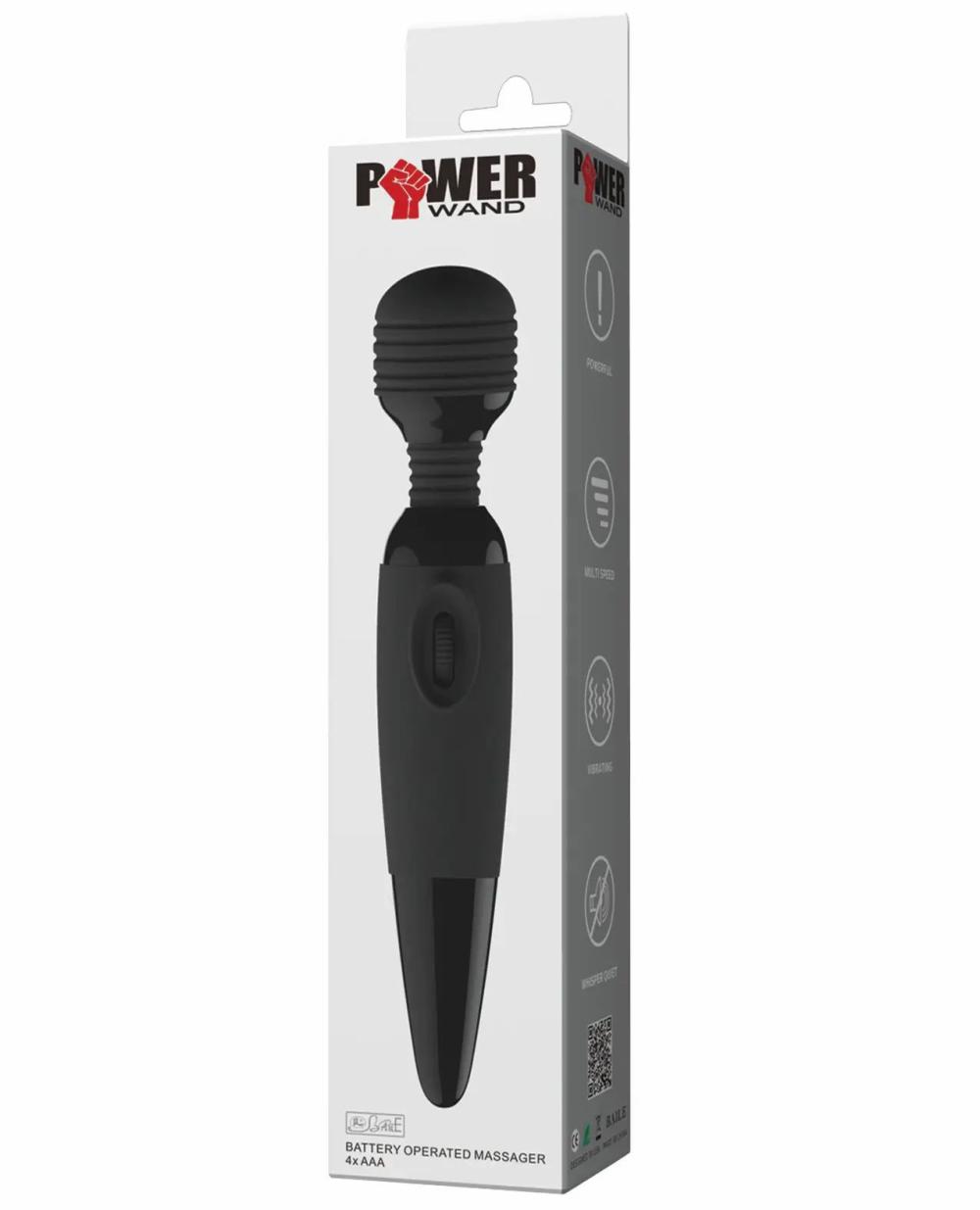 Body Massagers | Pretty Love Power Wand – Black Body Massagers Body Massagers