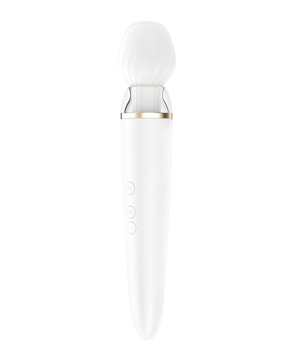 Body Massagers | Satisfyer Double Wand-er – White Body Massagers Body Massagers