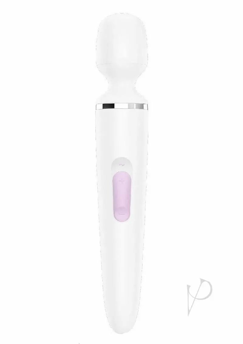 Body Massagers | Satisfyer Wand-er Woman – White/Chrome Body Massagers Body Massagers