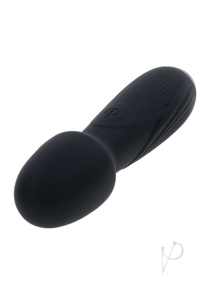 Body Massagers | Selopa Power Trip Rechargeable Silicone Wand – Black Body Massagers Body Massagers