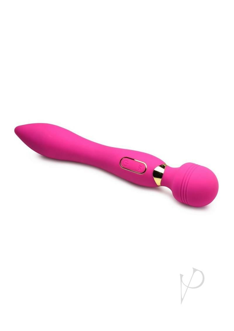 Body Massagers | Wand Essential Ultra G-Stroke Come Hither Rechargeable Silicone Vibrating Wand – Pink Body Massagers Body Massagers