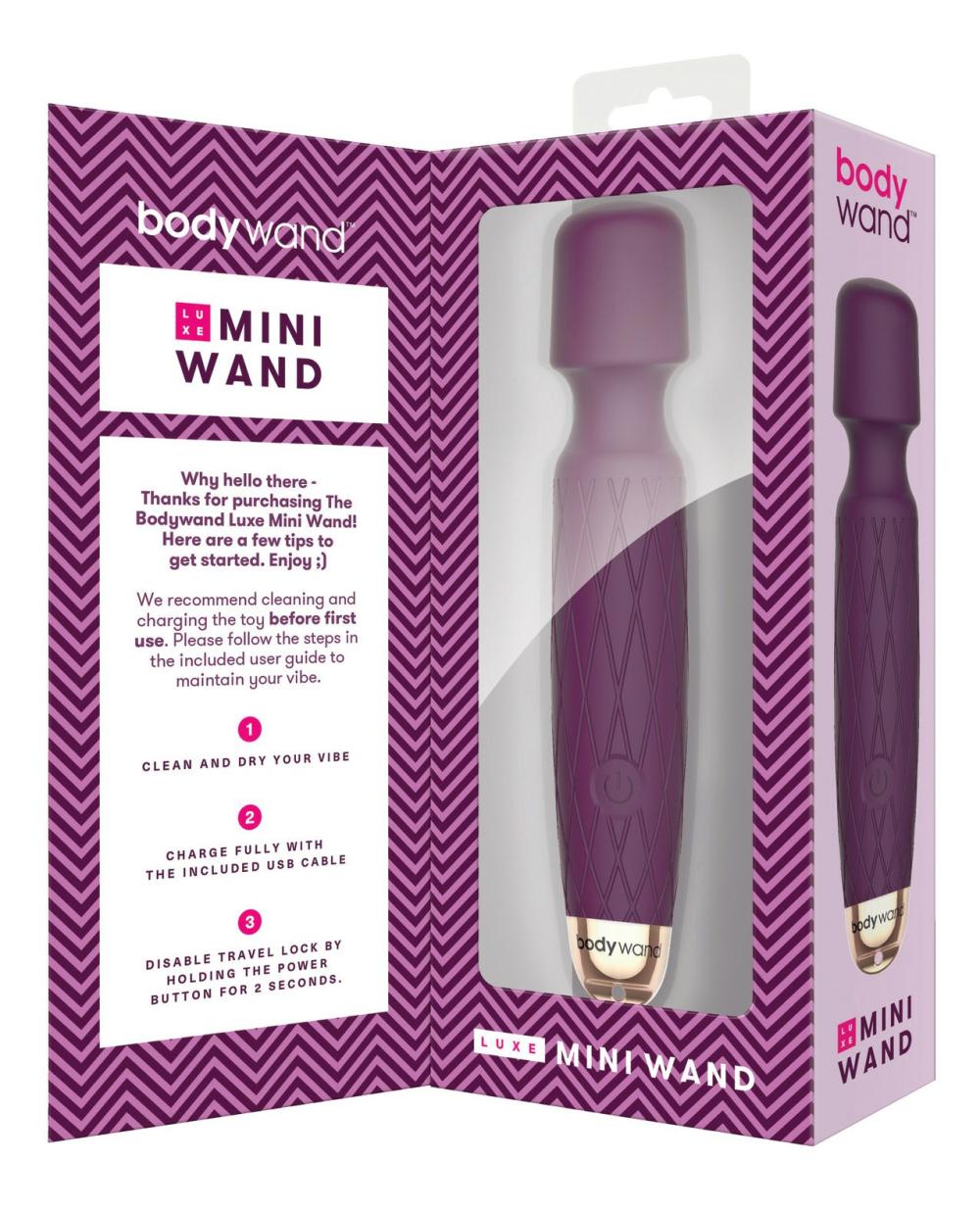 Body Massagers | XGen Bodywand Luxe Mini – Purple Body Massagers Body Massagers