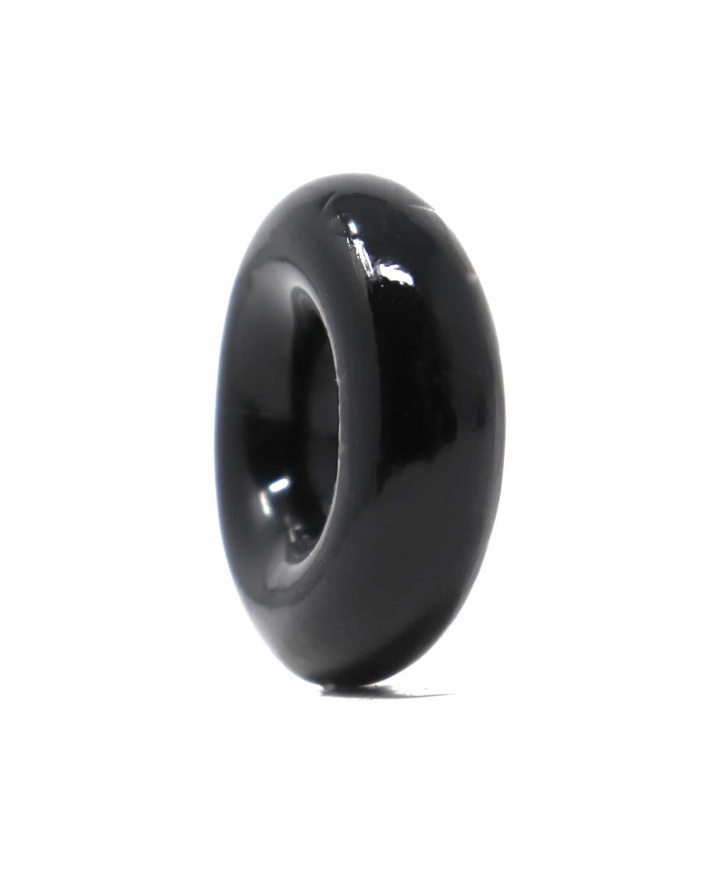 Classic Cock Rings | Jack and Jill Donut 2X Black Classic Cock Rings Classic Cock Rings