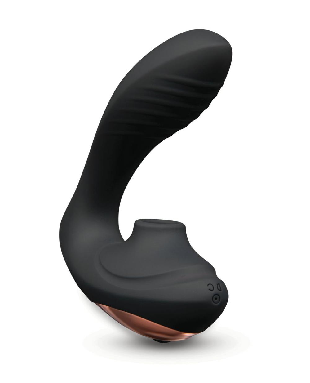 Clit Suckers & Oral Suction Items | Coquette The Royal Embrace – Black/Rose Gold Clit Suckers & Oral Suction Items Clit Suckers & Oral Suction Items