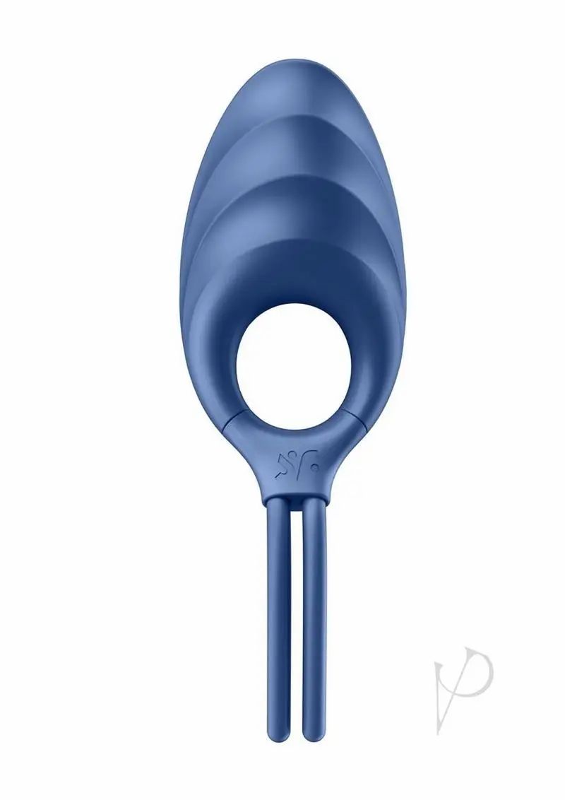 Couples Vibrating Cock Rings | Satisfyer Men Swordsman Blue Cock Rings Couples Vibrating Cock Rings