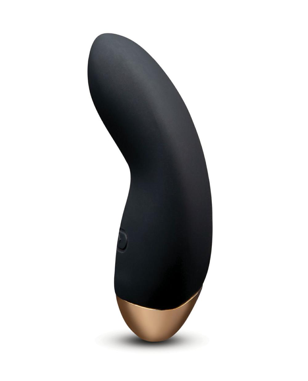 Discreet Vibrators | Coquette The Lay Me Down Vibe – Black/Rose Gold Clit Cuddlers Clit Cuddlers