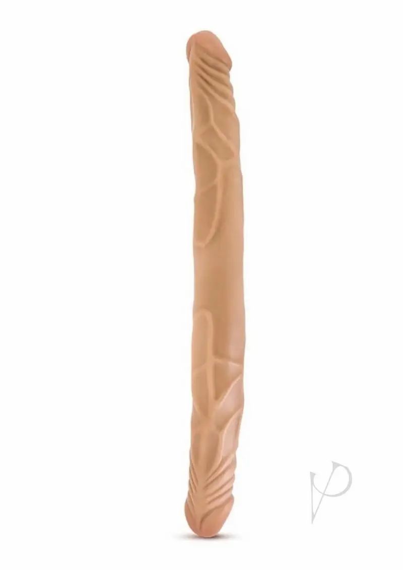 Double Dongs | B Yours Double Dildo Tan 14 Inch Dildos Double Dongs