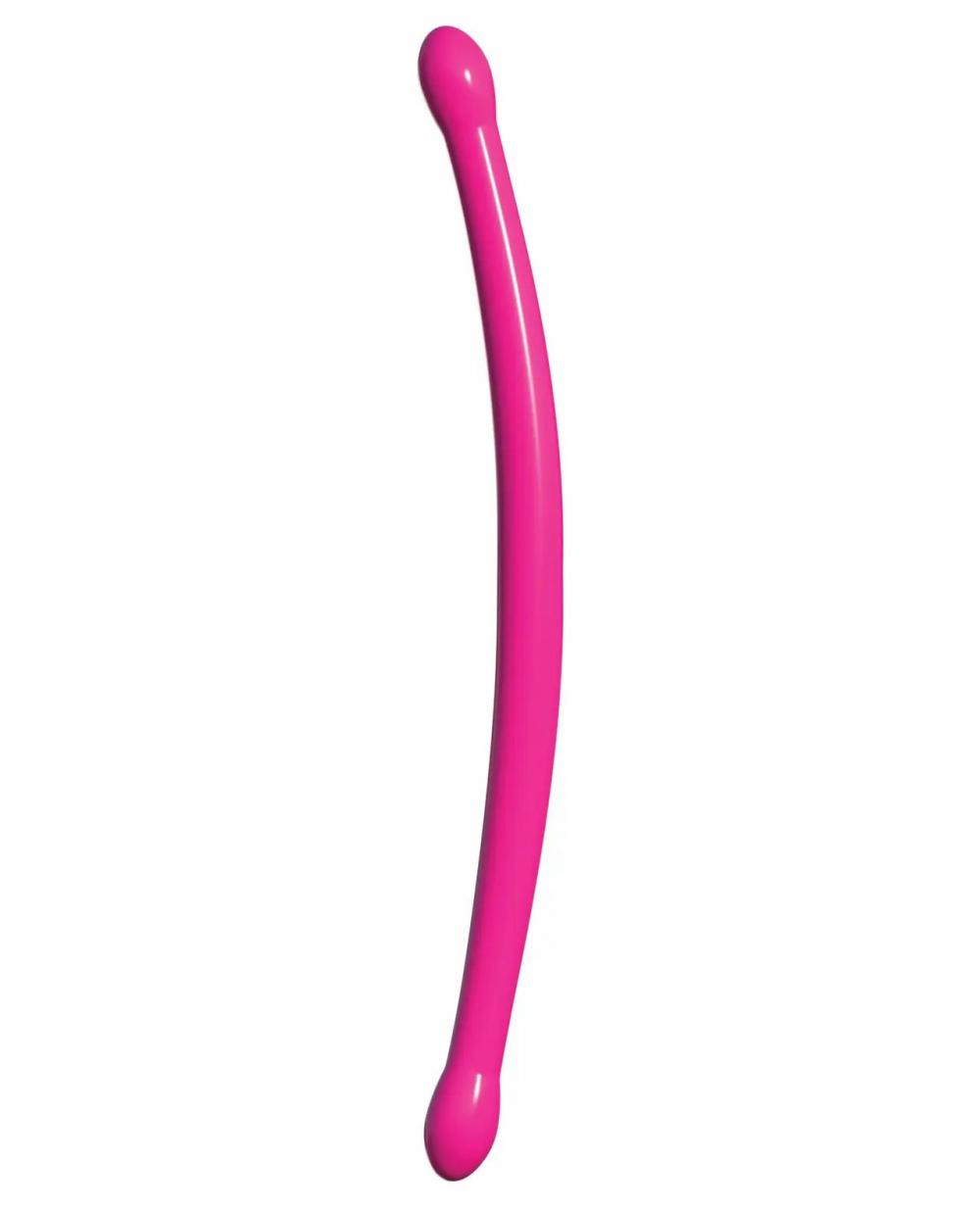 Double Dongs | Classix 18" Bendable Double Whammy – Pink Dildos Double Dongs