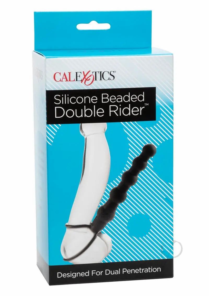 Double Penetration Cock Rings | Double Rider Silicone Beaded – Black Cock Rings Double Penetration Cock Rings