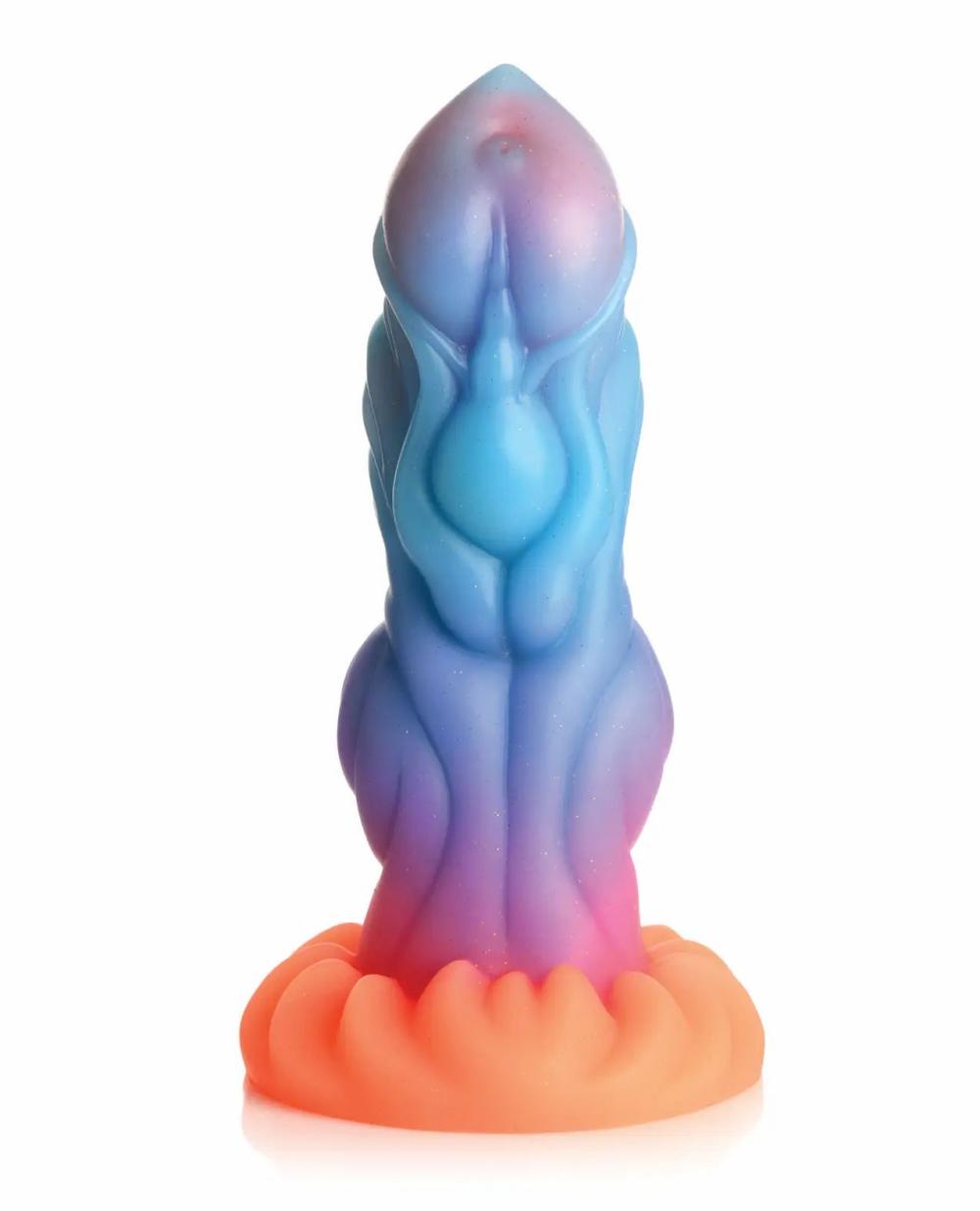 Extreme Dildos | Creature Cocks Alien Invader Alien Glow-in-the-Dark Silicone Dildo Dildos Extreme Dildos