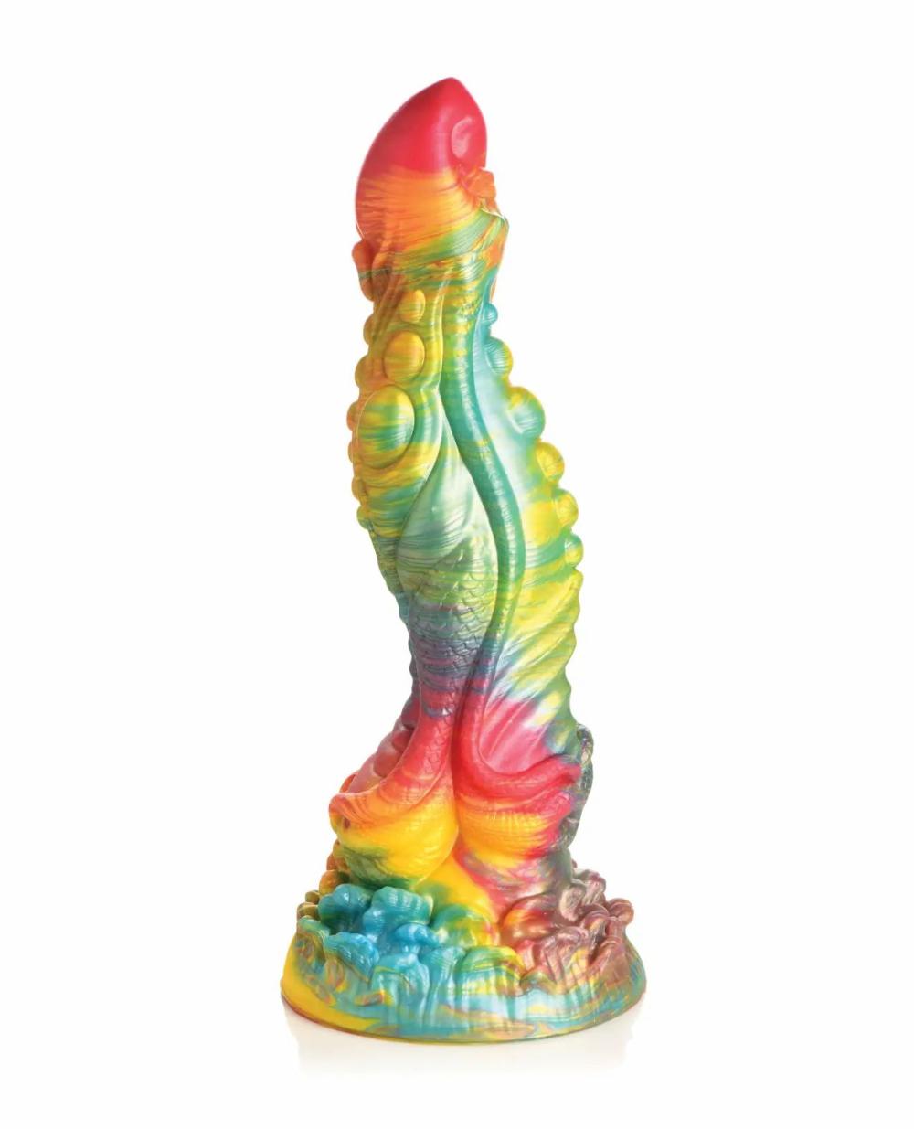 Extreme Dildos | Creature Cocks Majestic Merman Silicone Dildo – Multi Color Dildos Extreme Dildos