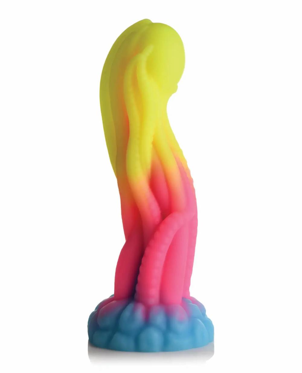 Extreme Dildos | Creature Cocks Tenta-Glow-in-the-Dark Silicone Dildo Dildos Extreme Dildos