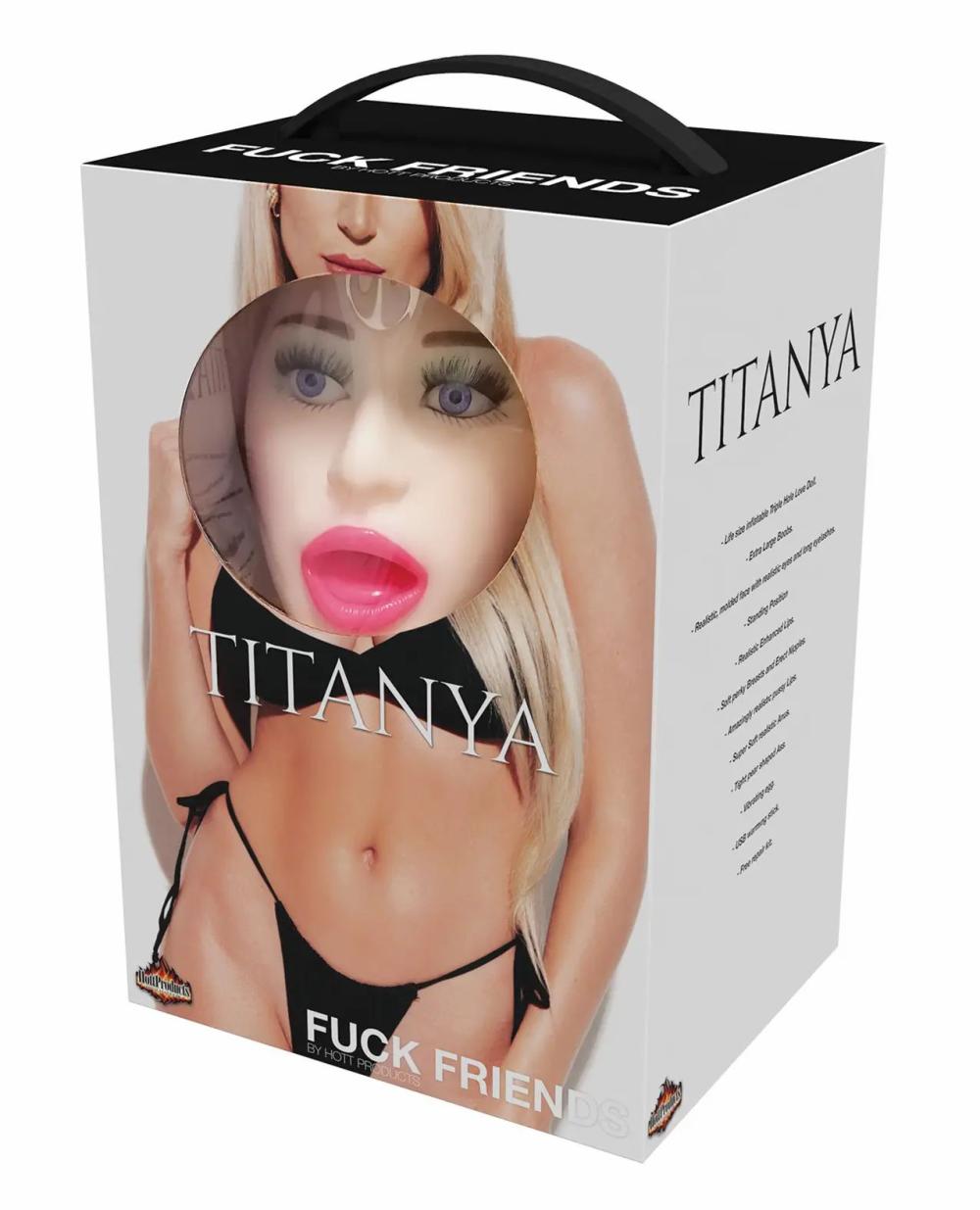 Female Sex Dolls | Fuck Friends Titanya Blow-Up Doll with Rechargeable Egg Kit – Vanilla Female Sex Dolls Female Sex Dolls