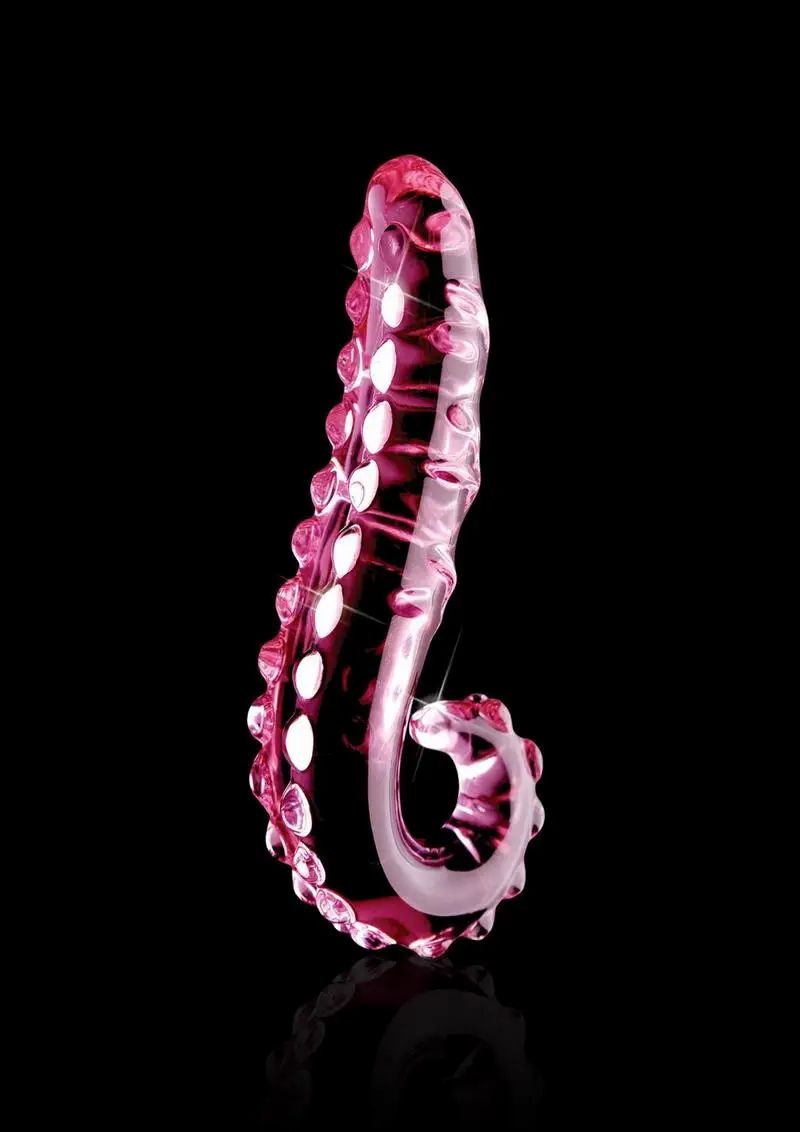 G-Spot Dildos | Icicles No 24 Glass Dong 6 Inch Pink Dildos G-Spot Dildos