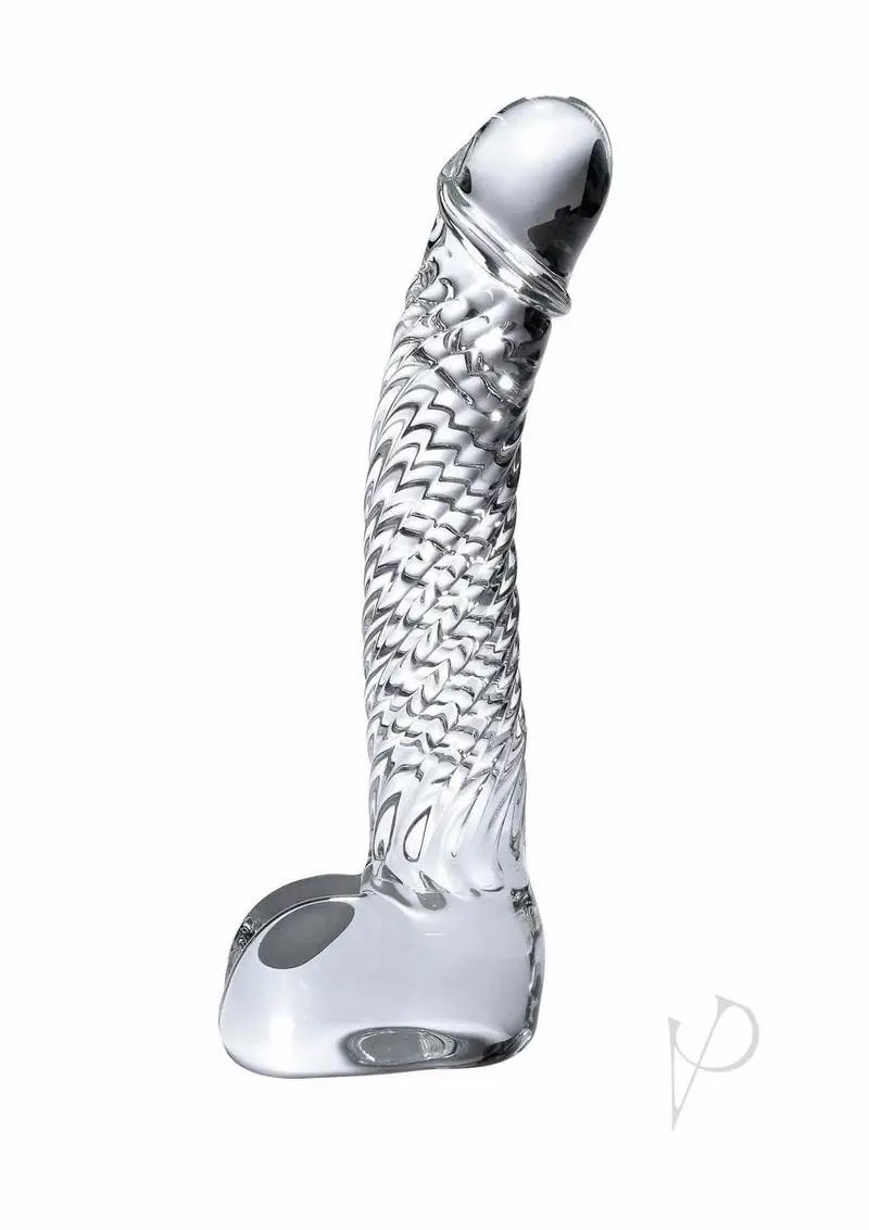 G-Spot Dildos | Icicles No. 61 Hand Blown Glass G Spot Dong – Clear Dildos G-Spot Dildos