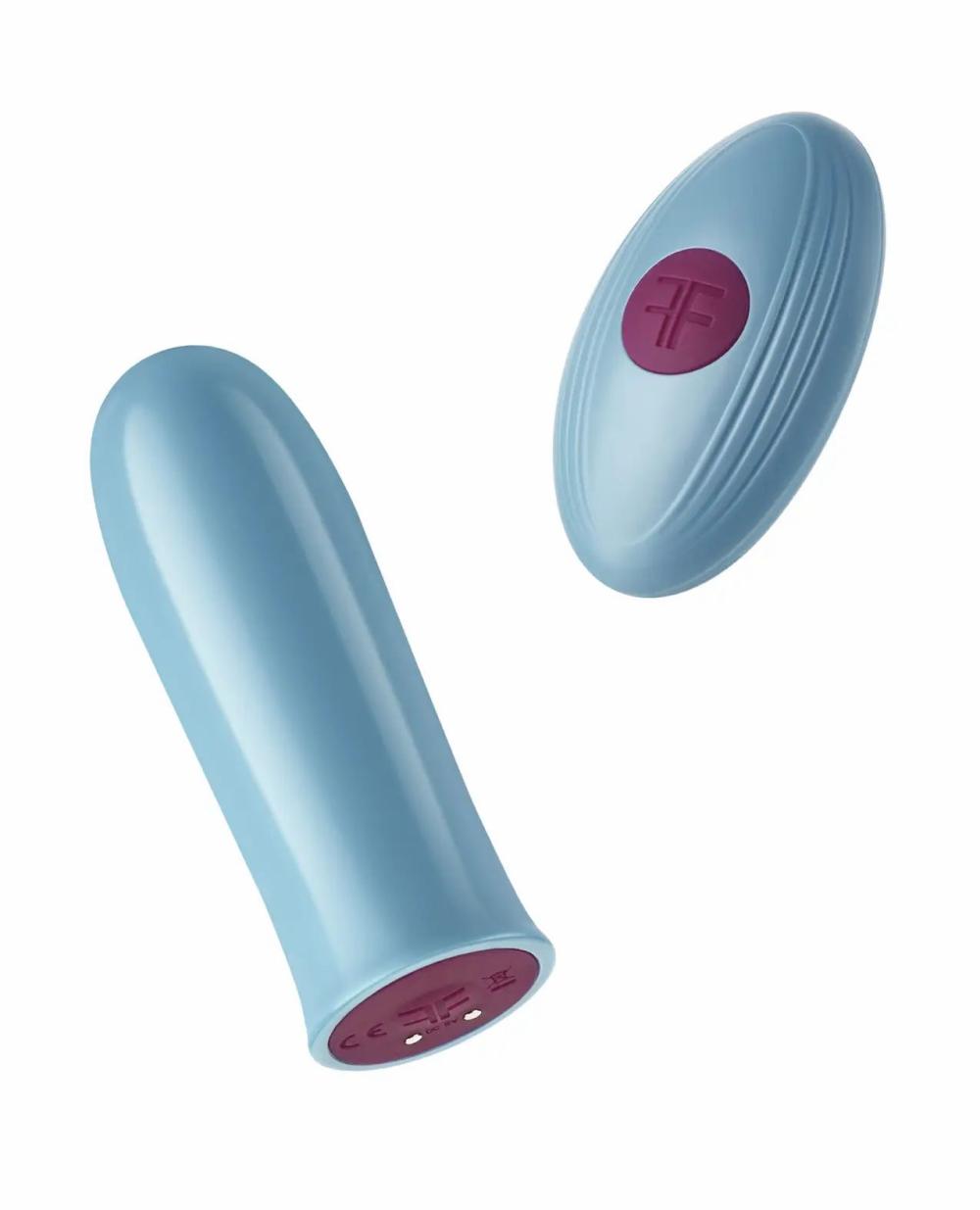 Hands Free Vibrators | Femme Funn Versa Bullet w/Remote – Light Blue Bullet Vibrators Bullet Vibrators