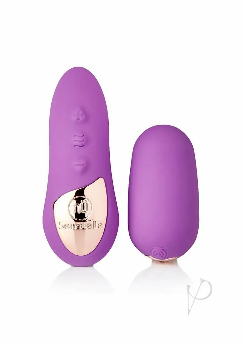 Hands Free Vibrators | Sensuelle Remote Control Petite Egg – 15 Function Purple For Womens Discreet Vibrators