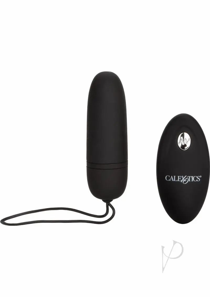 Hands Free Vibrators | Silicone Remote Bullet – Black For Womens Discreet Vibrators