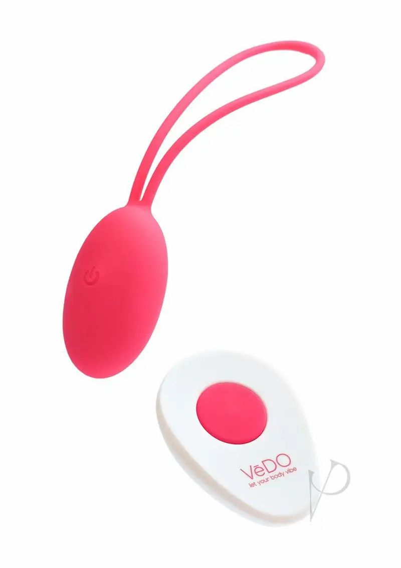 Hands Free Vibrators | VeDO Peach Rechargeable Egg Vibe – Foxy Pink For Womens Discreet Vibrators