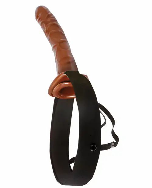 Hollow Strap-ons | Fetish Fantasy Series 10" Chocolate Dream Hollow Strap On For Mens Hollow Strap-ons