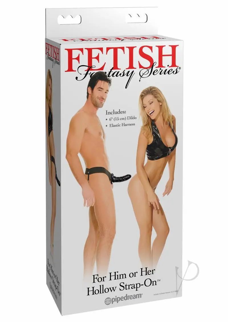 Hollow Strap-ons | Fetish Fantasy Series for Him or Her Hollow Strap-On – Black For Mens Hollow Strap-ons