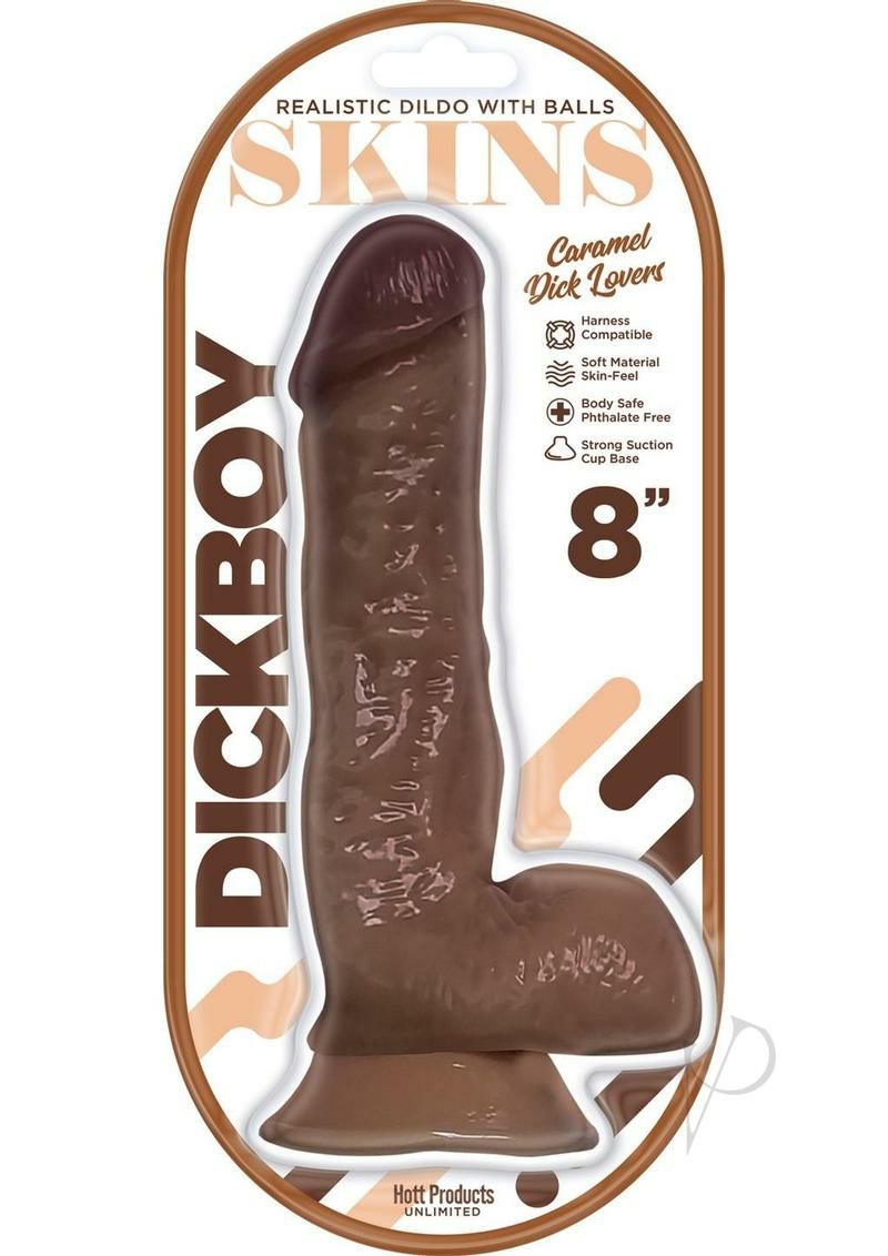 Huge Dildos | Dickboy Skins Caramel Lovers 8 Dildos Huge Dildos