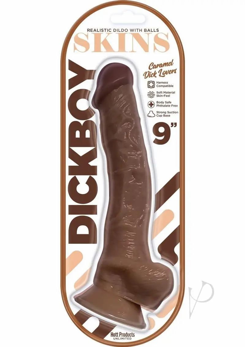 Huge Dildos | Dickboy Skins Caramel Lovers 9 Dildos Huge Dildos