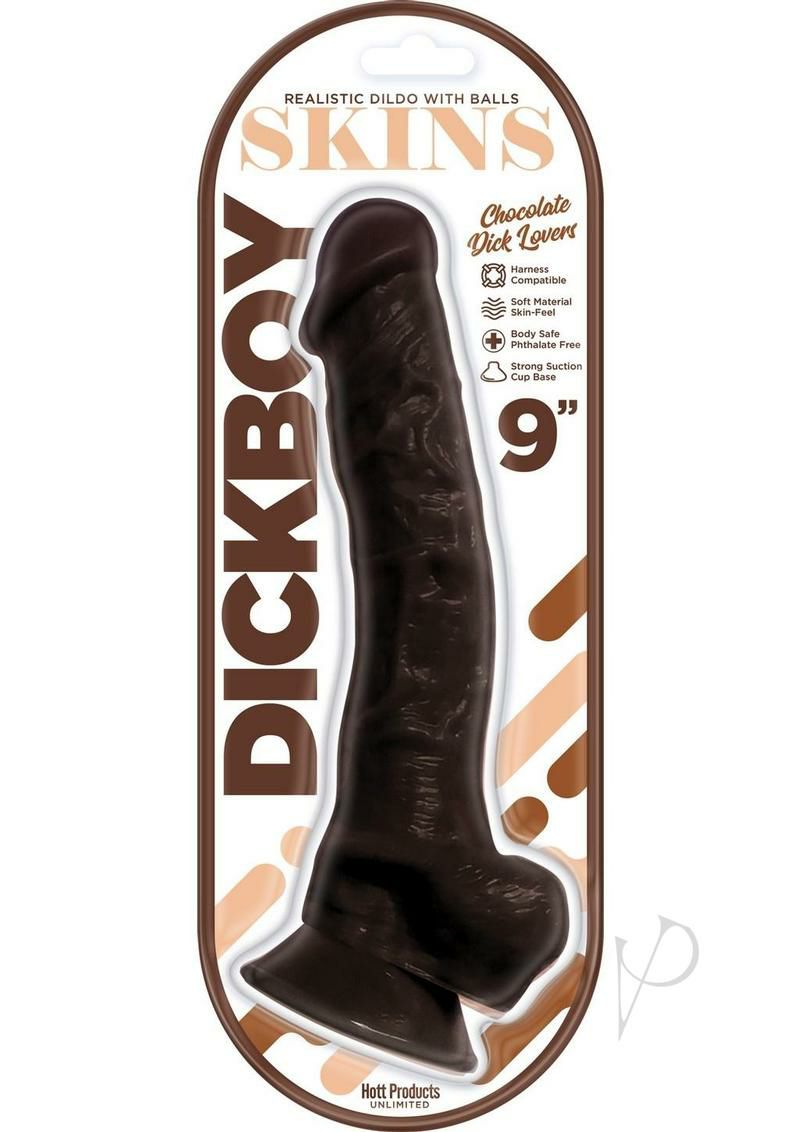 Huge Dildos | Dickboy Skins Chocolate Lovers 9 Dildos Huge Dildos