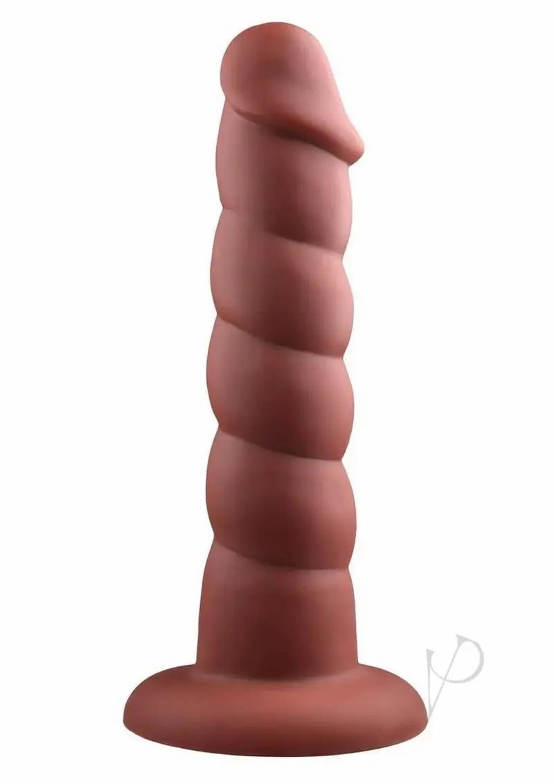 Huge Dildos | Rock Candy Suga Daddy Silicone Dildo – 9.5" Chocolate Dildos Huge Dildos