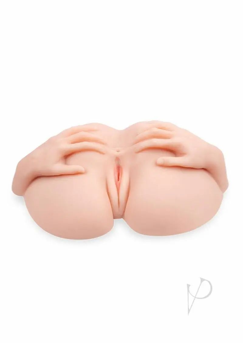 Lifesize Masturbators | Zolo Stroke Off Vibrating Spread Wide Pussy and Ass – Vanilla For Mens Lifesize Masturbators