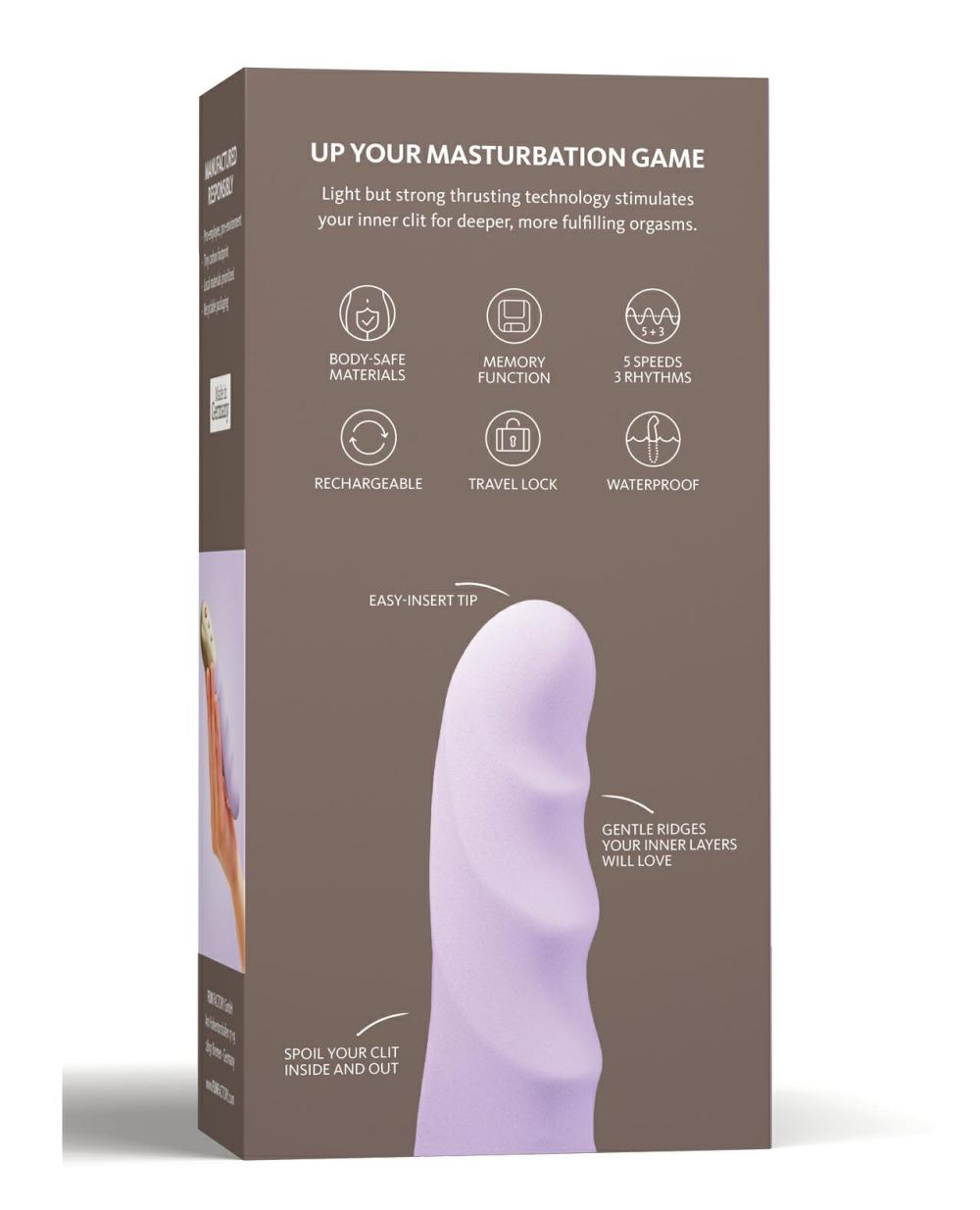 Luxury Vibrators | Fun Factory Stronic Petite Back & Forth Surf Wavy – Lilac For Womens Luxury Vibrators