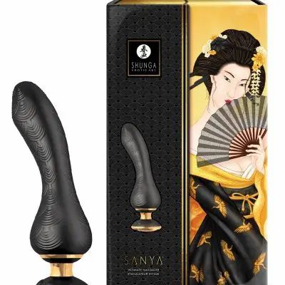 Luxury Vibrators | Shunga Sanya Intimate Massager – Black For Womens Luxury Vibrators