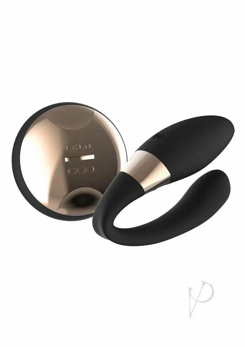 Luxury Vibrators | Tiani Duo Silicone Rechargeable Couples Vibrator with Remote Control – Black For Womens G Spot Vibrators