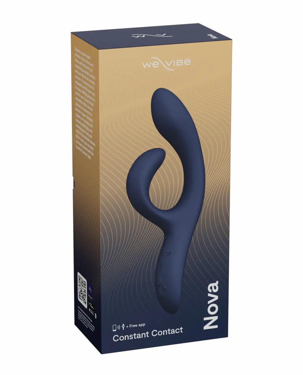 Luxury Vibrators | We-Vibe Nova 2 Flexible Rabbit – Midnight Blue For Womens Luxury Vibrators