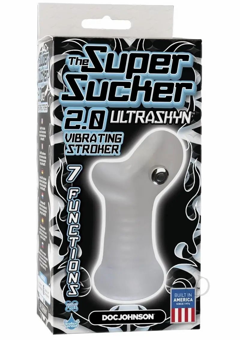 Masturbation Sleeves | Ultraskyn Super Sucker w/Bullet – White For Mens Masturbation Sleeves