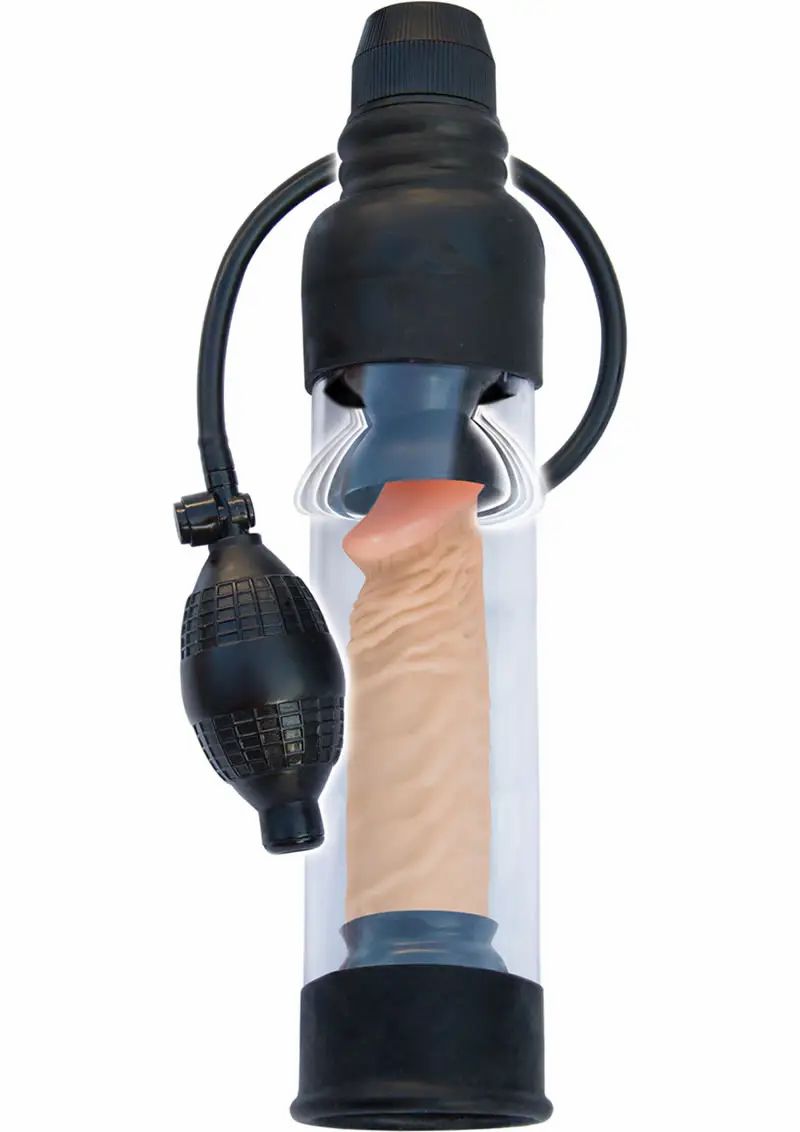 Penis Pumps | Mack Tuff Vibrating Power Pump – Black For Mens Mens