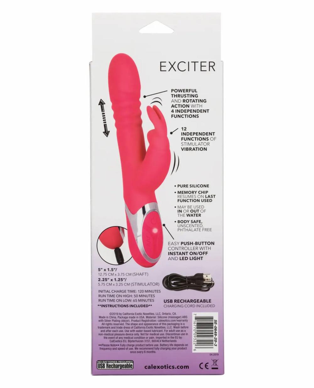 Rabbit Vibrators | Enchanted Exciter – Pink For Womens Rabbit Vibrators