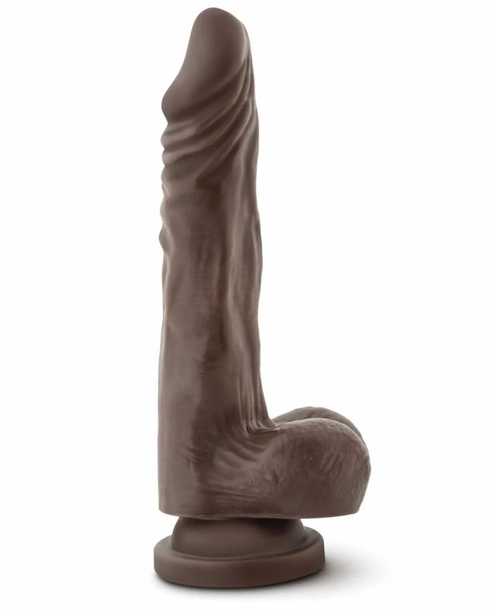 Realistic Dildos & Dongs | Blush Dr. Skin Mr. Skin Stud Muffin – Chocolate Dildos Realistic Dildos & Dongs