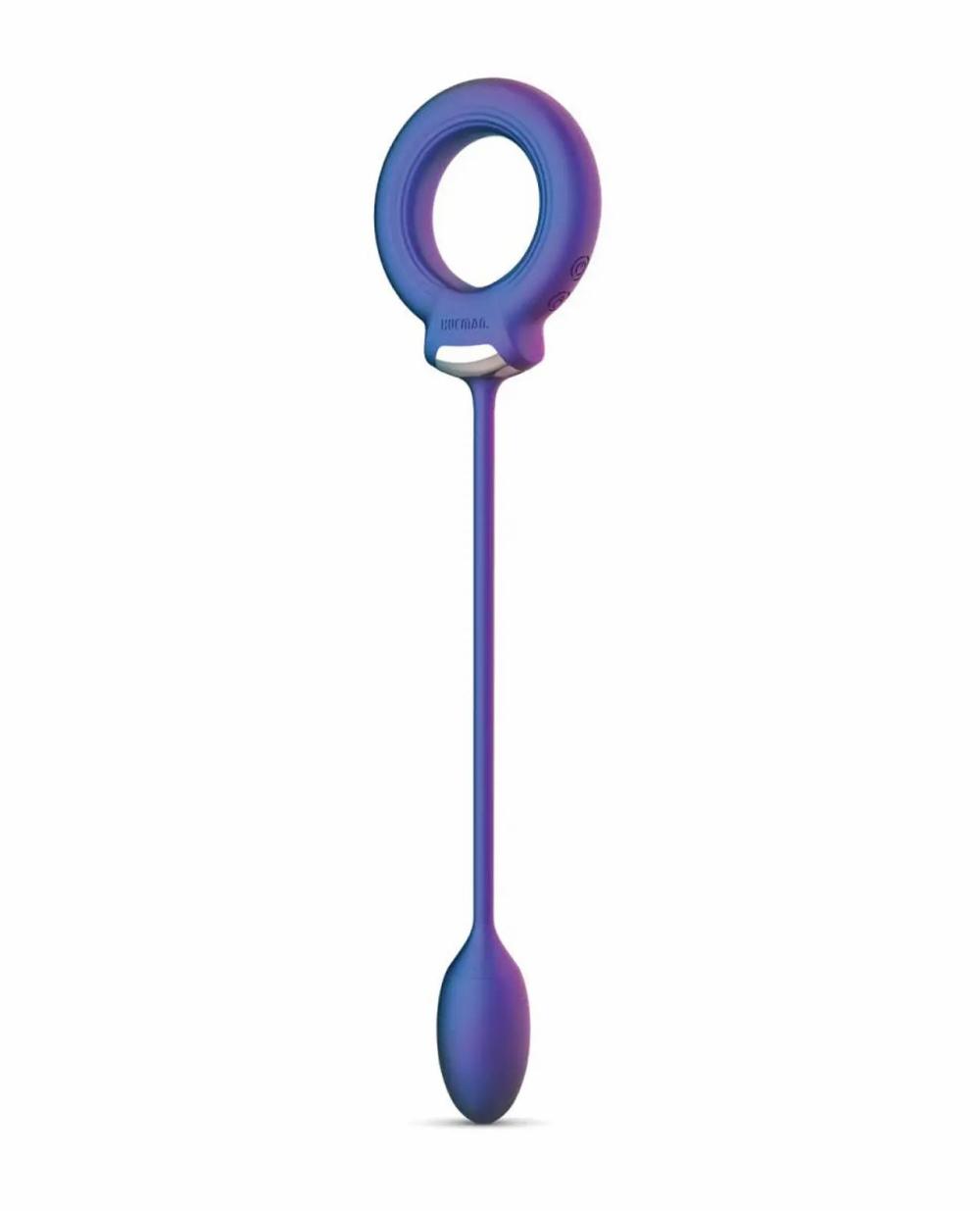 Stimulating Cock Rings | Hueman Eclipse Cock Ring w/Vibrating Perineum Cock Rings Mens