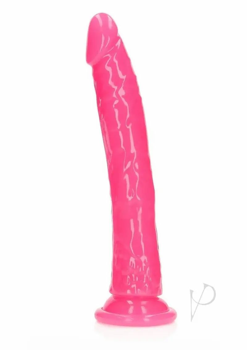 Strap-ons & Harnesses | Shots Realrock Slim Dildo 11" Glow in the Dark – Neon Pink Dildos Strap-ons & Harnesses