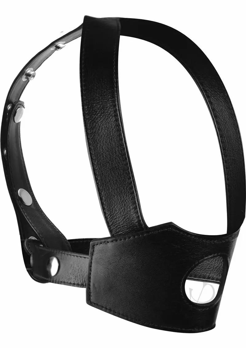 Strap-ons & Harnesses | Master Series Face Fuk II Dildo Face Harness Black Dildos Strap-ons & Harnesses