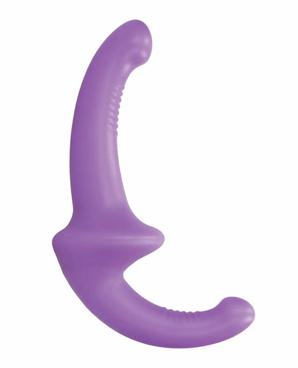 Strap-ons & Harnesses | Shots Ouch Silicone Strapless Strap On – Purple Dildos Strap-ons & Harnesses