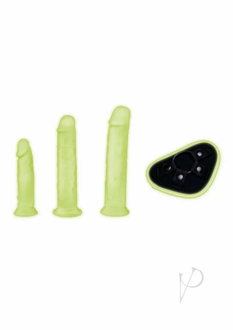 Strap-ons & Harnesses | Whipsmart Glow in the Dark Pegging Kit Dildos Strap-ons & Harnesses