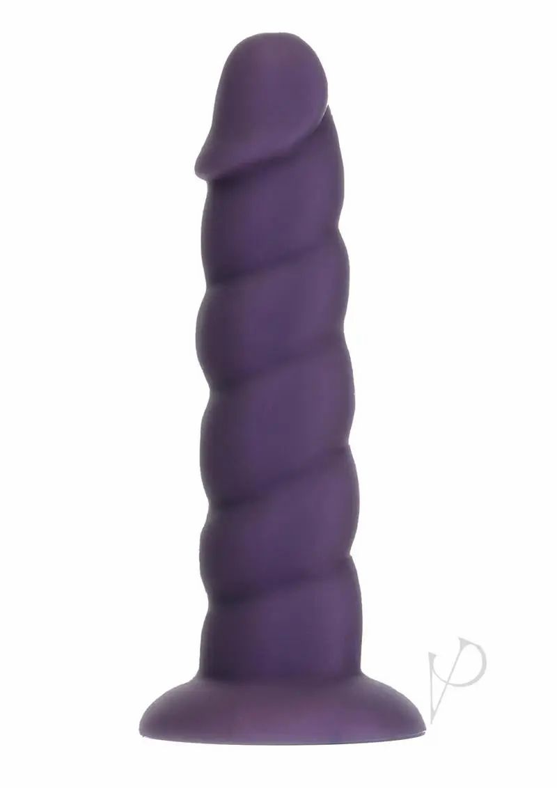 Suction Cup Dildos | Addiction Fantasy Unicorn Dong 7 Purple Dildos Suction Cup Dildos